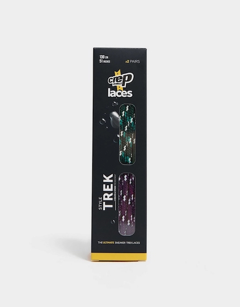 Crep Protect Trek Laces Green Port Royale