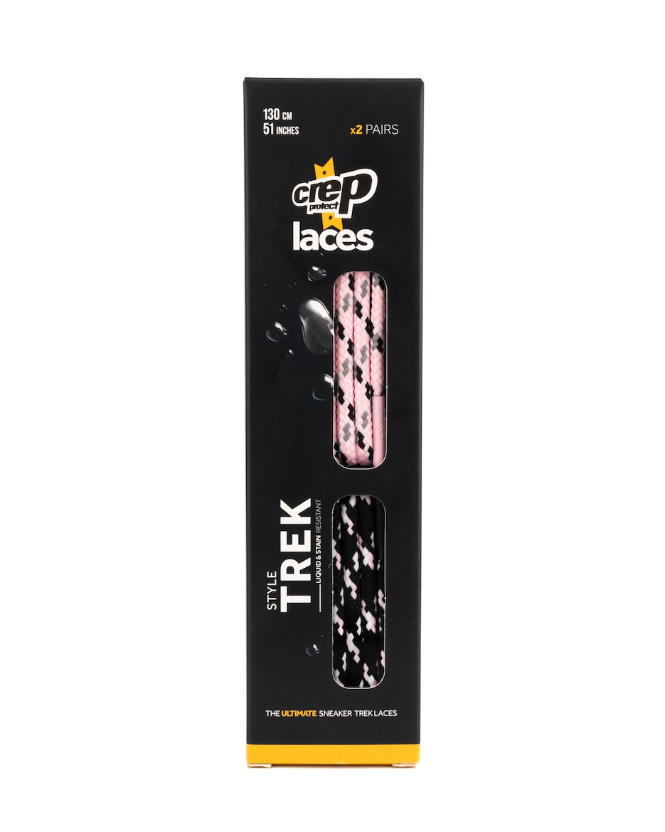 Crep Protect Trel Laces Pink Blackjpg